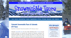 Desktop Screenshot of coloradosnowmobile.com